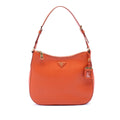 Prada Saffiano Lux Shoulder Bag - Orange
