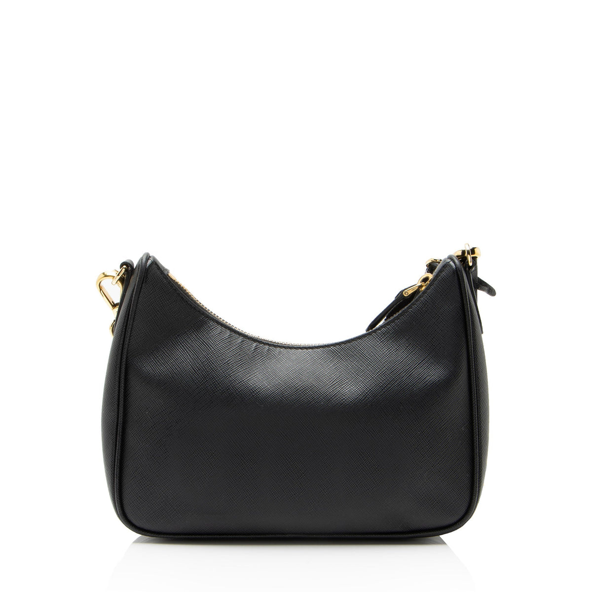 Prada Saffiano Re-Edition 2005 Crossbody Bag - Black