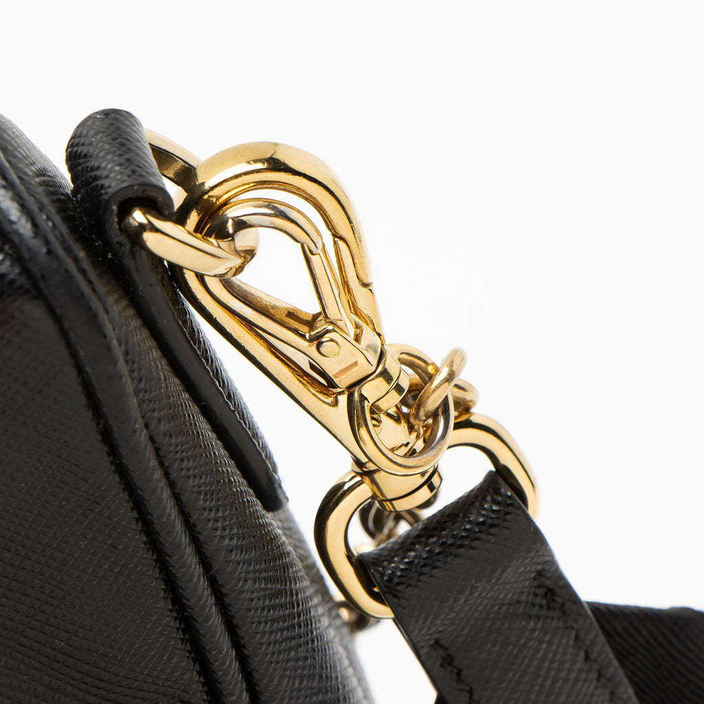 Prada Saffiano Re-Edition 2005 Crossbody Bag - Black