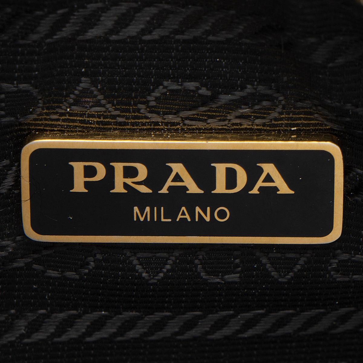 Prada Saffiano Re-Edition 2005 Crossbody Bag - Black