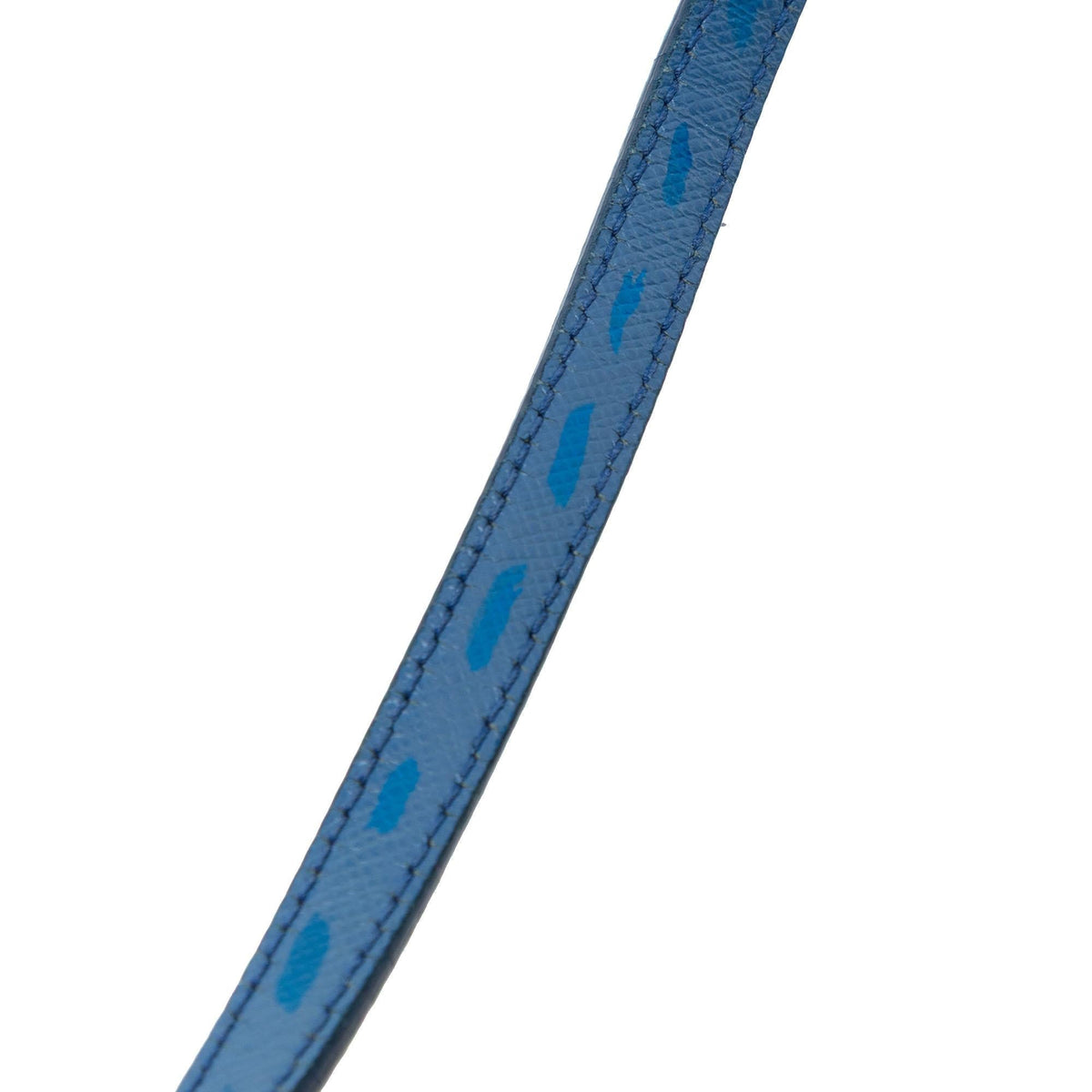 Prada Saffiano Wallet on Strap - Blue
