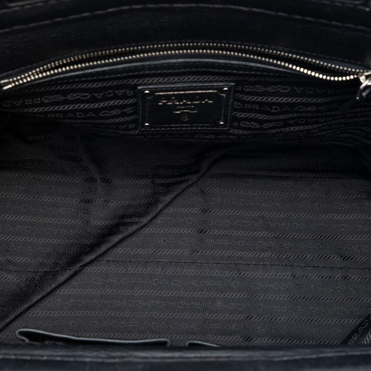 Prada Sfumato Vernice Naplak Frame Satchel - Brown