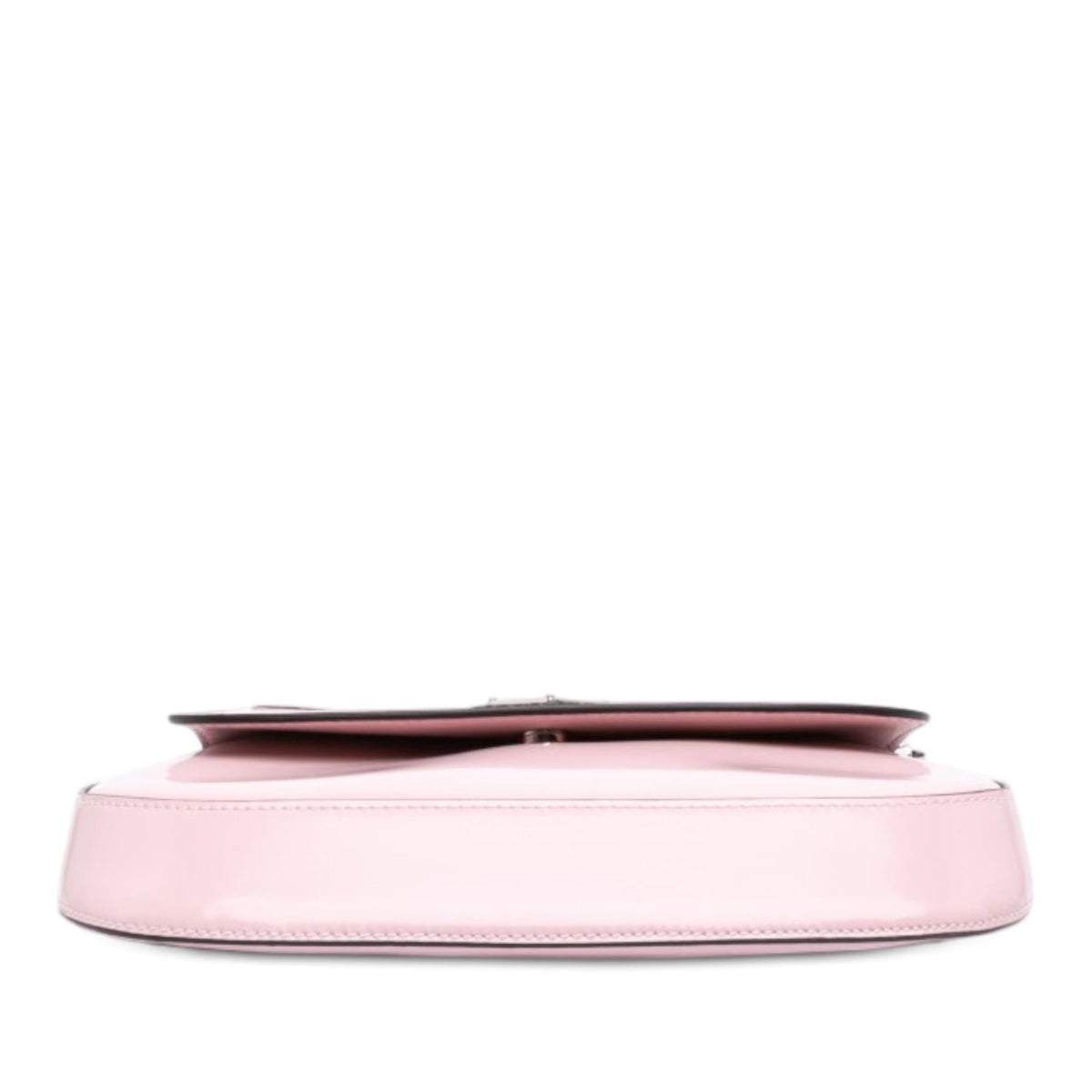 Prada Spazzolato Leather Cleo Flap Shoulder Bag - Pink