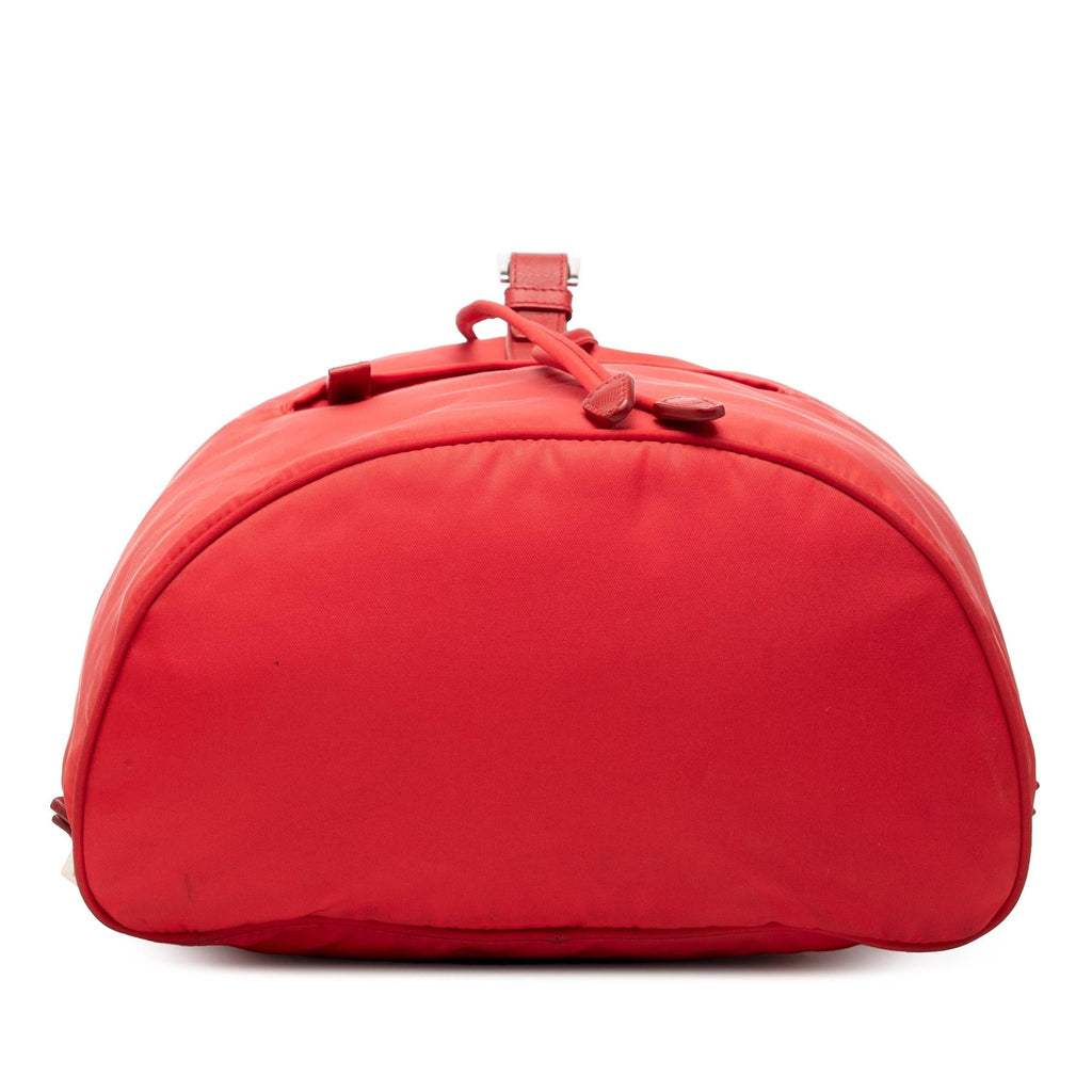 Prada Tessuto Backpack - Red
