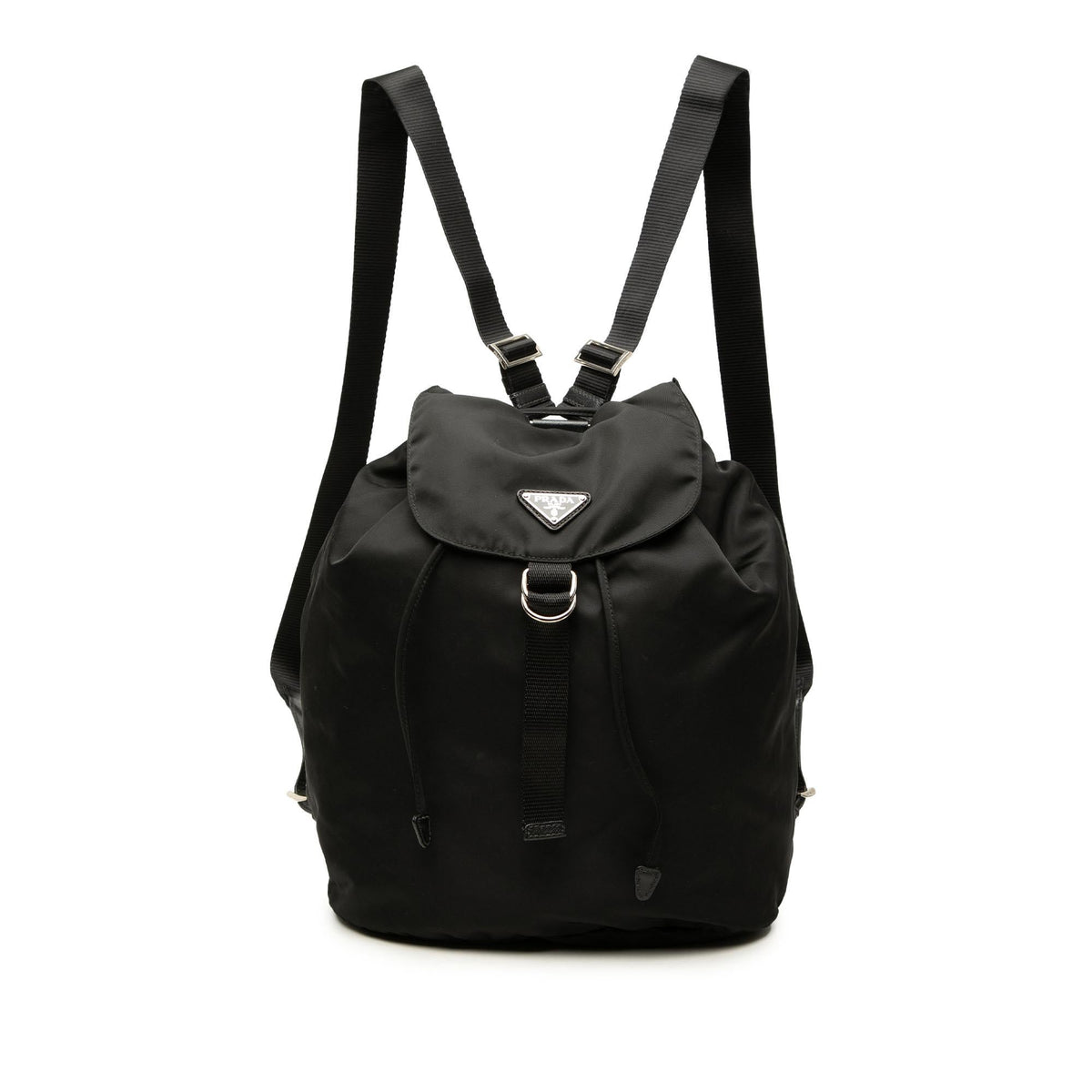 Prada Tessuto Backpack - Black