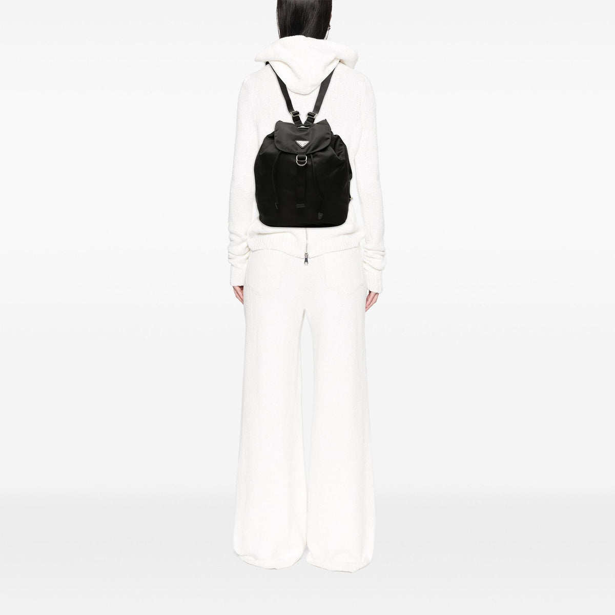 Prada Tessuto Backpack - Black
