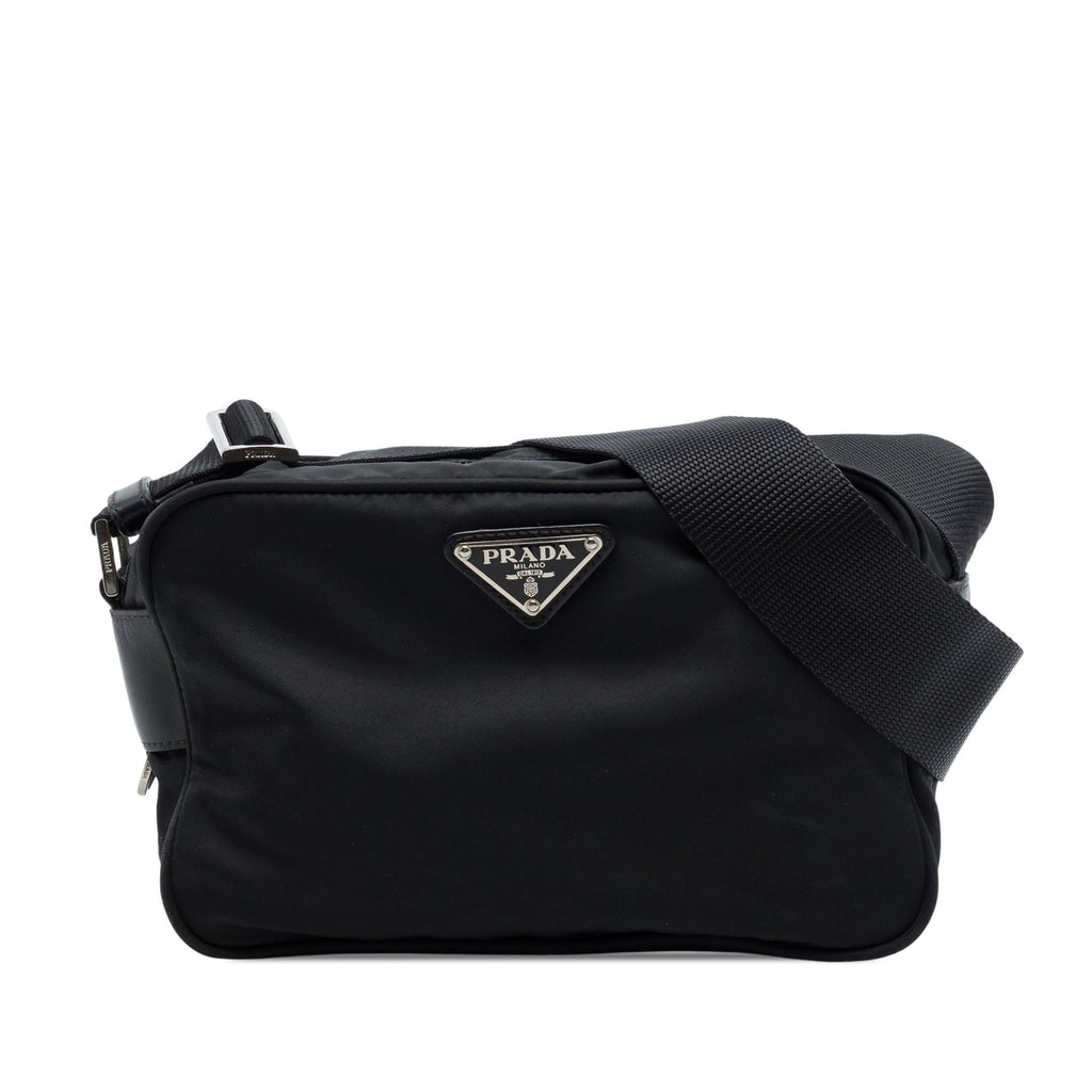 Prada Tessuto Camera Bag - Black