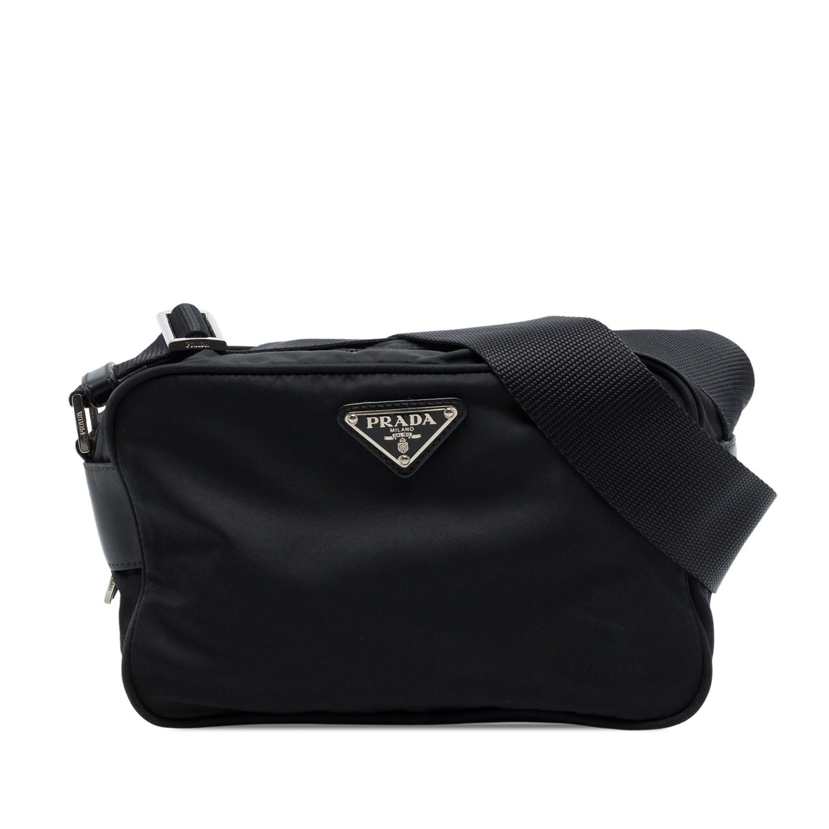 Prada Tessuto Camera Bag - Black