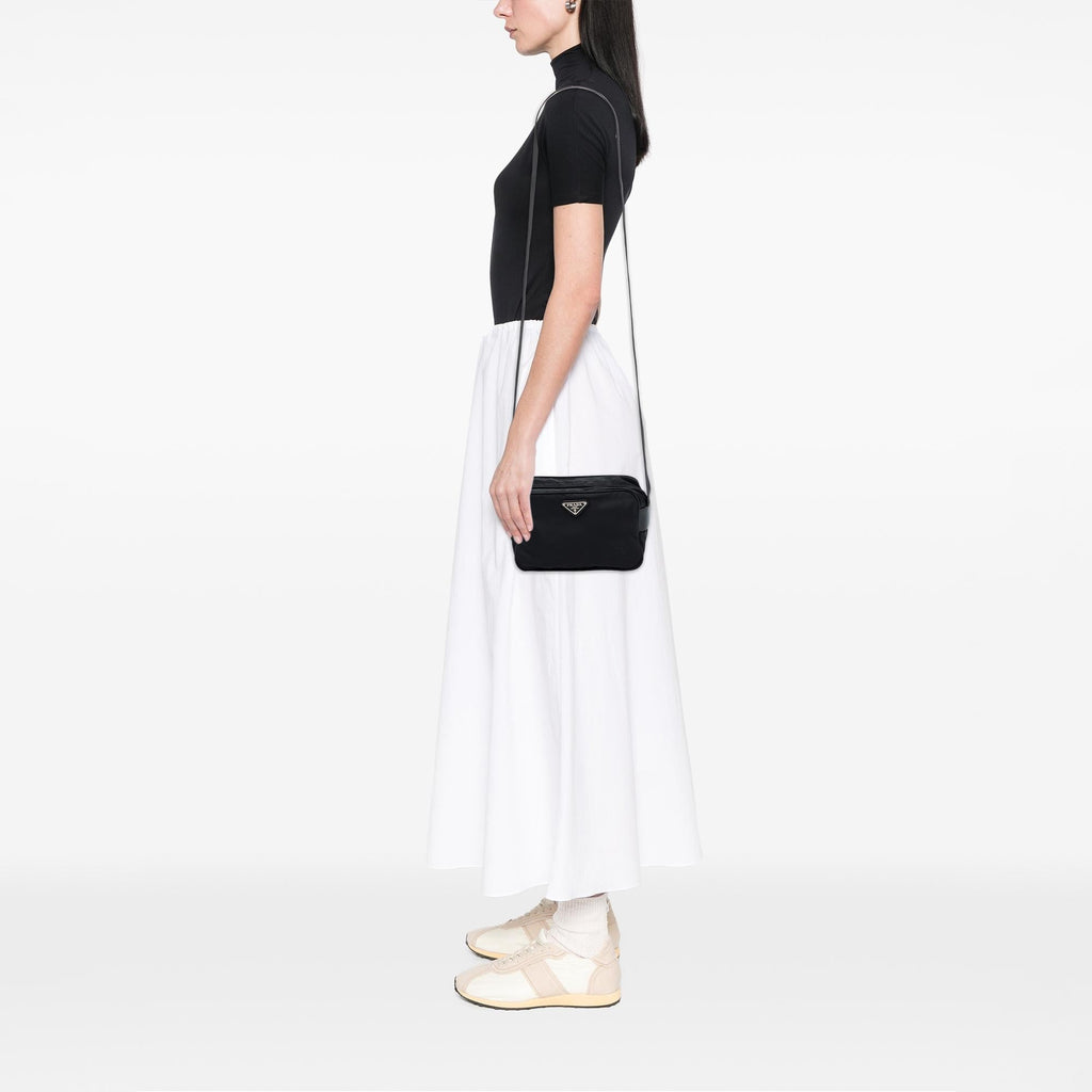 Prada Tessuto Camera Bag - Black