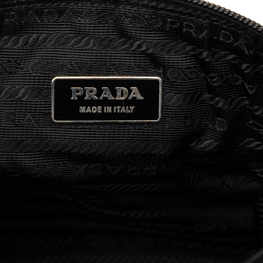 Prada Tessuto Multi Pocket Belt Bag - Black