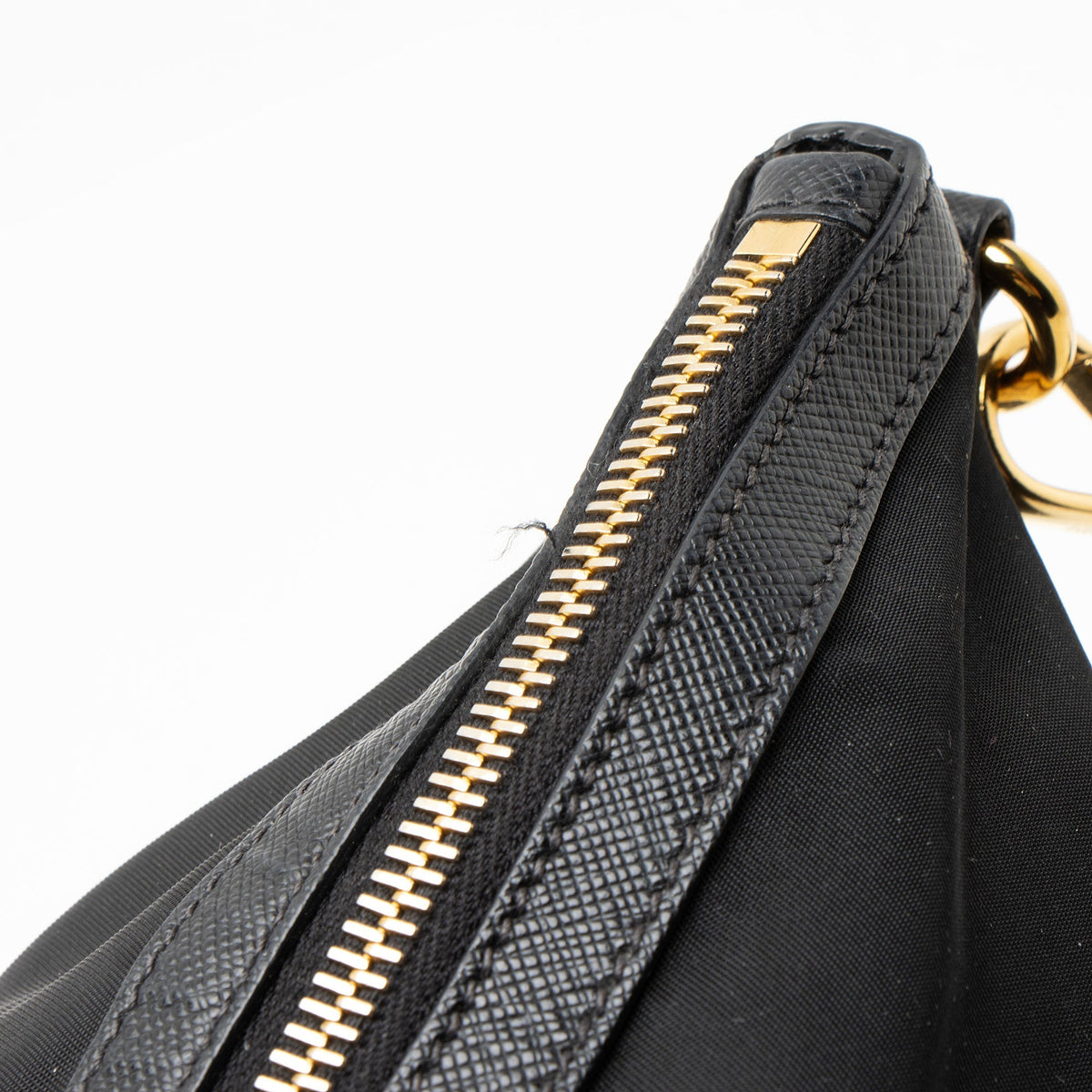 Prada Tessuto Zip Tote Bag - Black