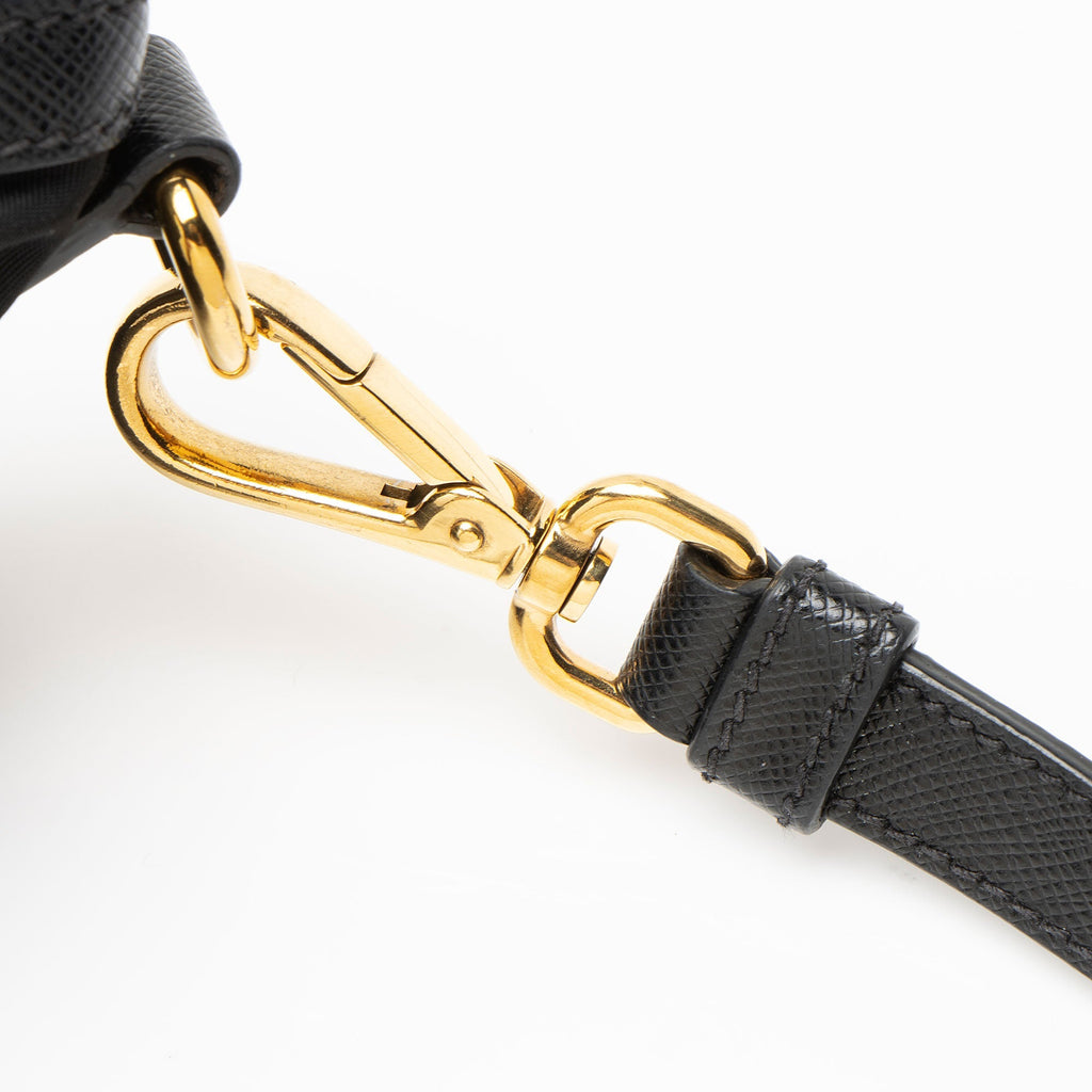 Prada Tessuto Zip Tote Bag - Black