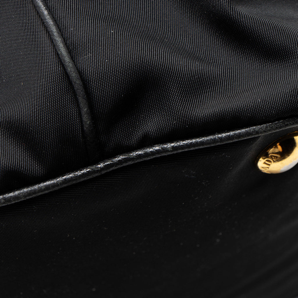 Prada Tessuto Zip Tote Bag - Black