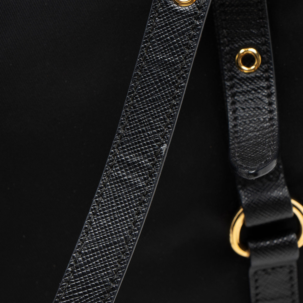 Prada Tessuto Zip Tote Bag - Black