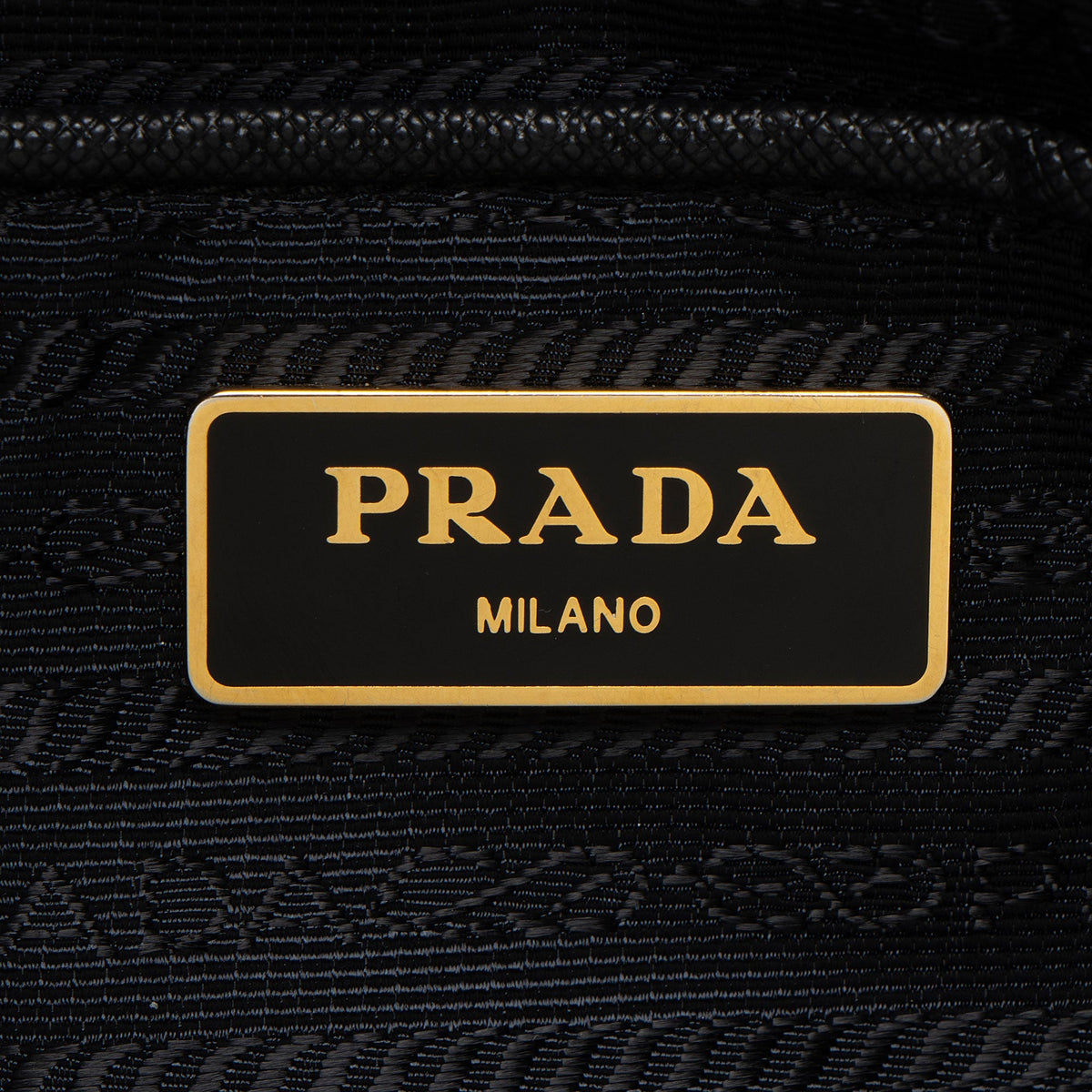 Prada Tessuto Zip Tote Bag - Black