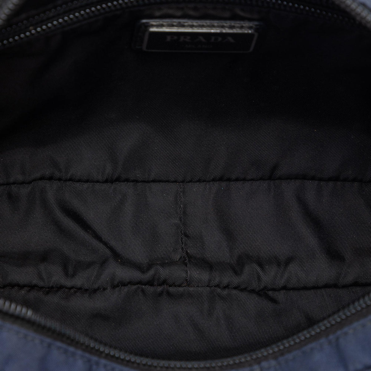 Prada Universal Studios Tessuto Frankenstein Thunder Belt Bag - Blue