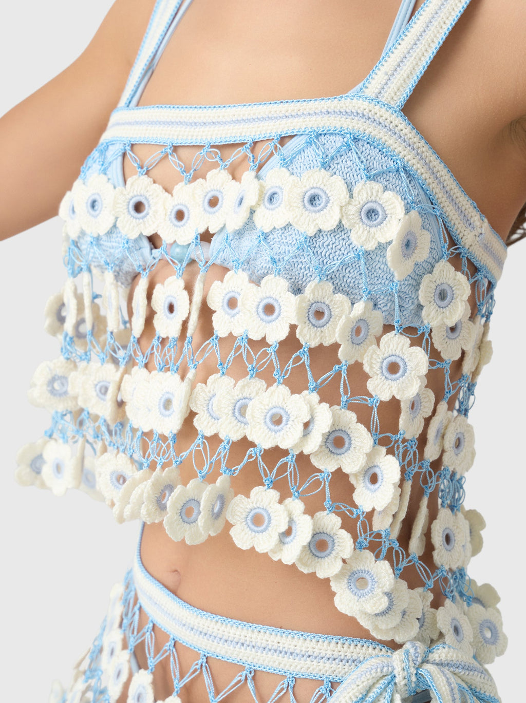 My Beachy Side Women's Fleur Hand-Crocheted Top