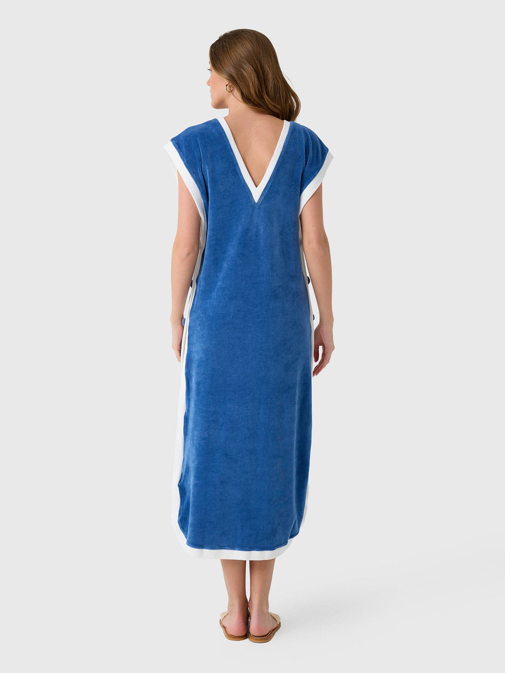 My Beachy Side Women's Peony Kaftan Dress