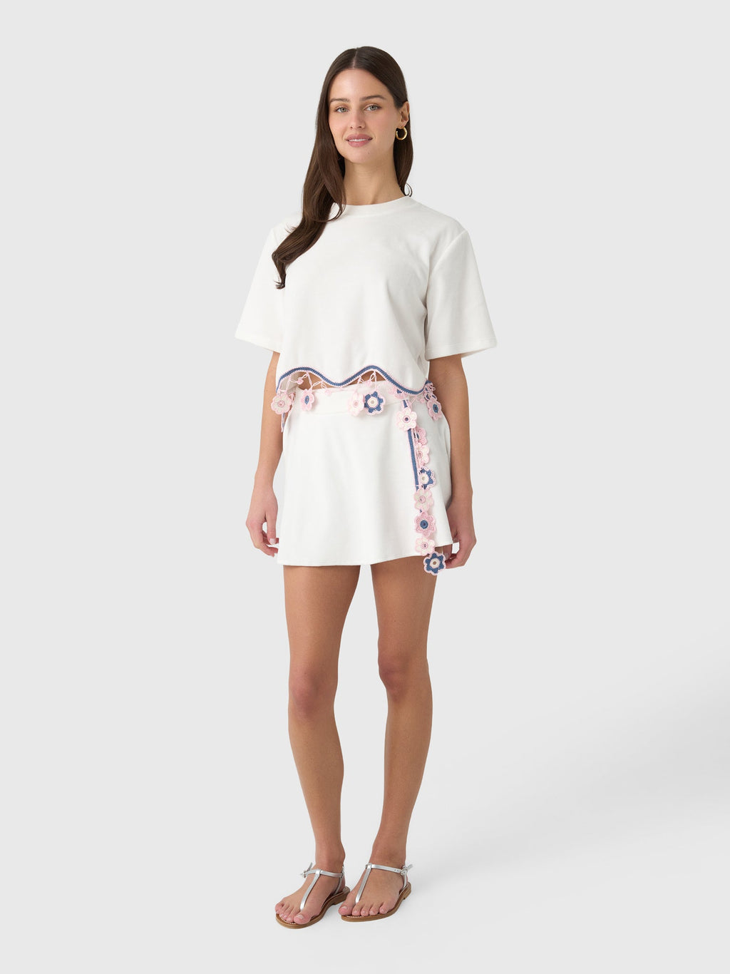 My Beachy Side Women's Peony Terry Skirt