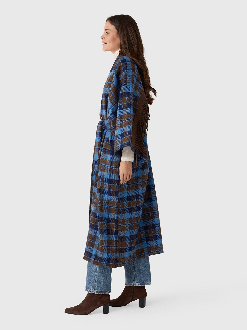 La Vie Women's Maxi Wrap Coat