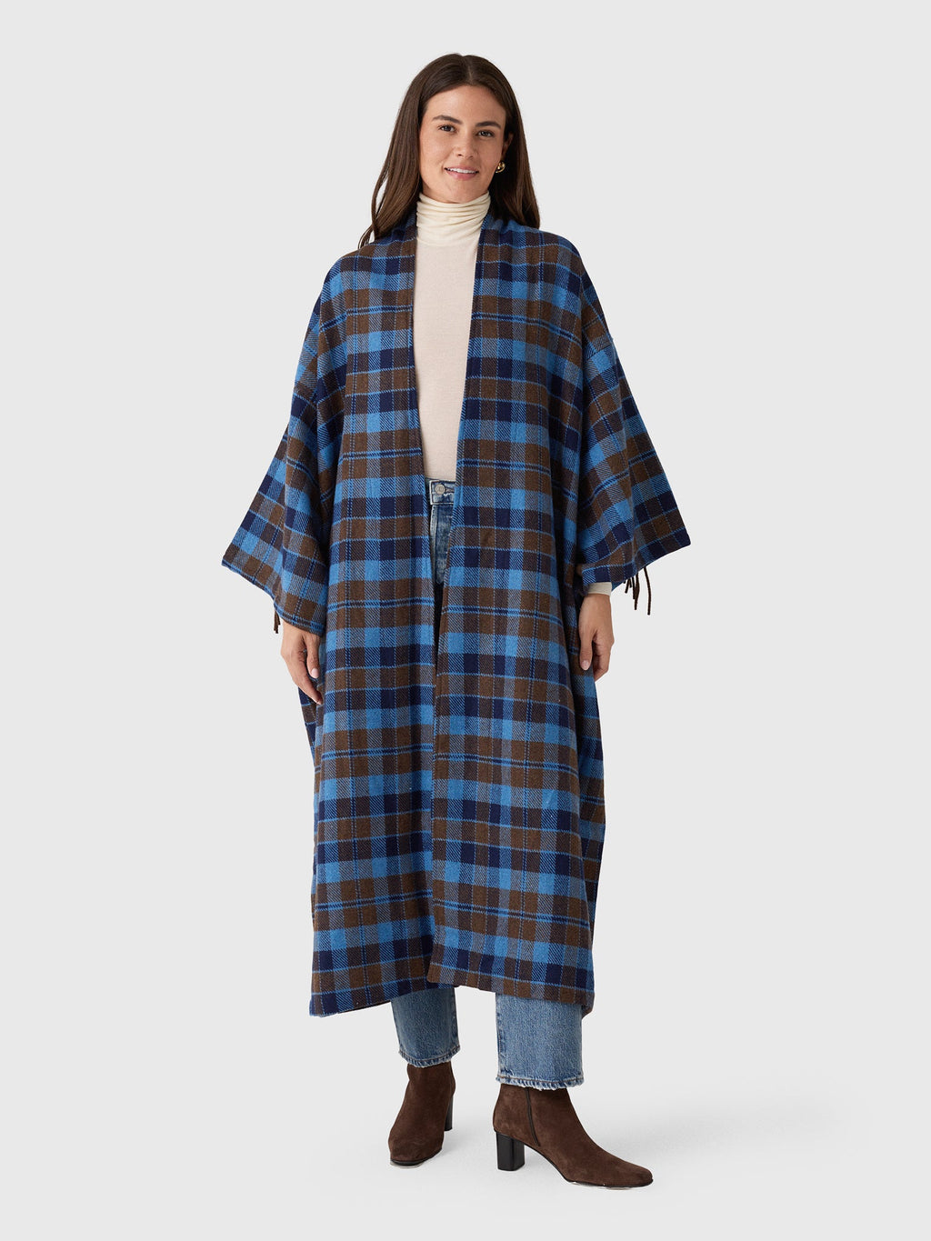 La Vie Women's Maxi Wrap Coat