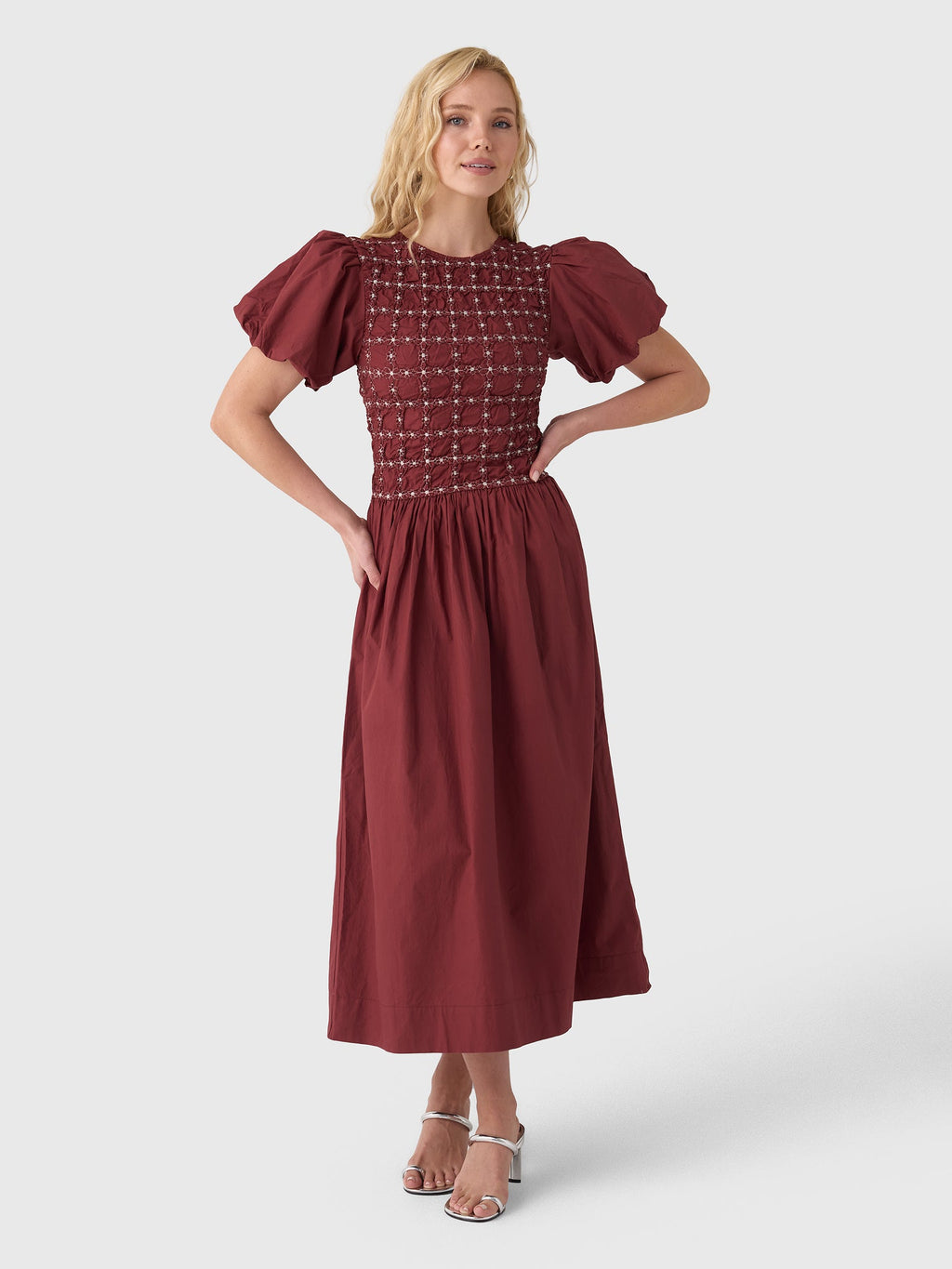 Damson Madder Women's Audrey Midi Dress