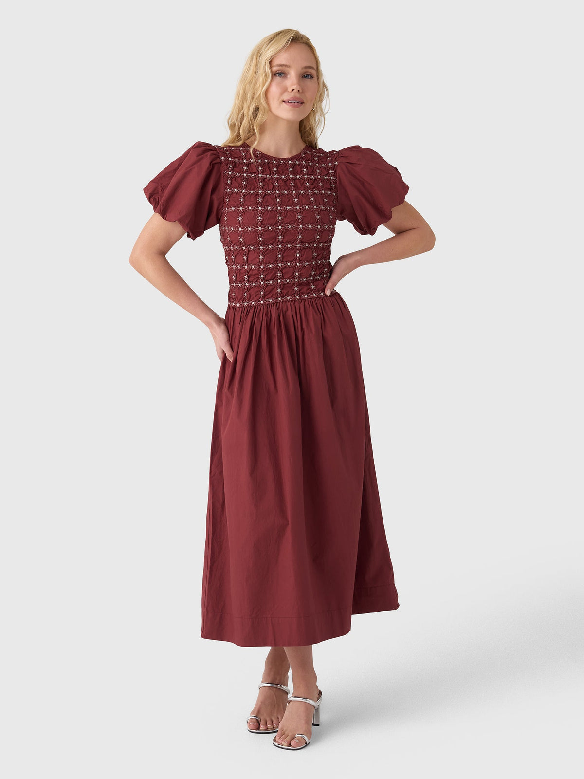 Damson Madder Women's Audrey Midi Dress