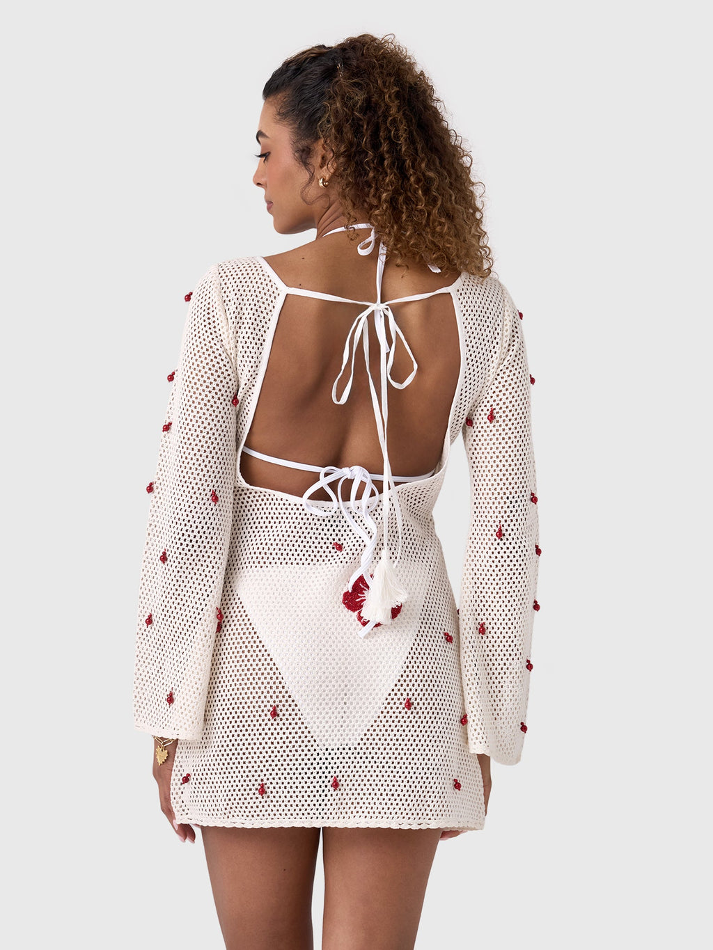 Leslie Amon Women's Treasure Hibiscus Mini Dress