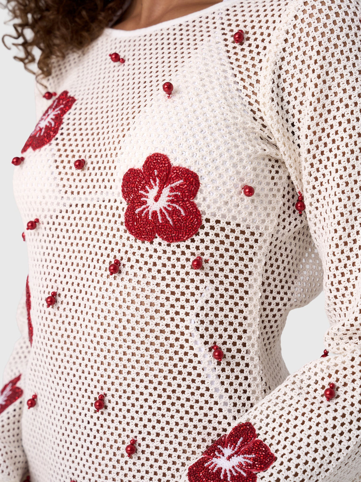 Leslie Amon Women's Treasure Hibiscus Mini Dress