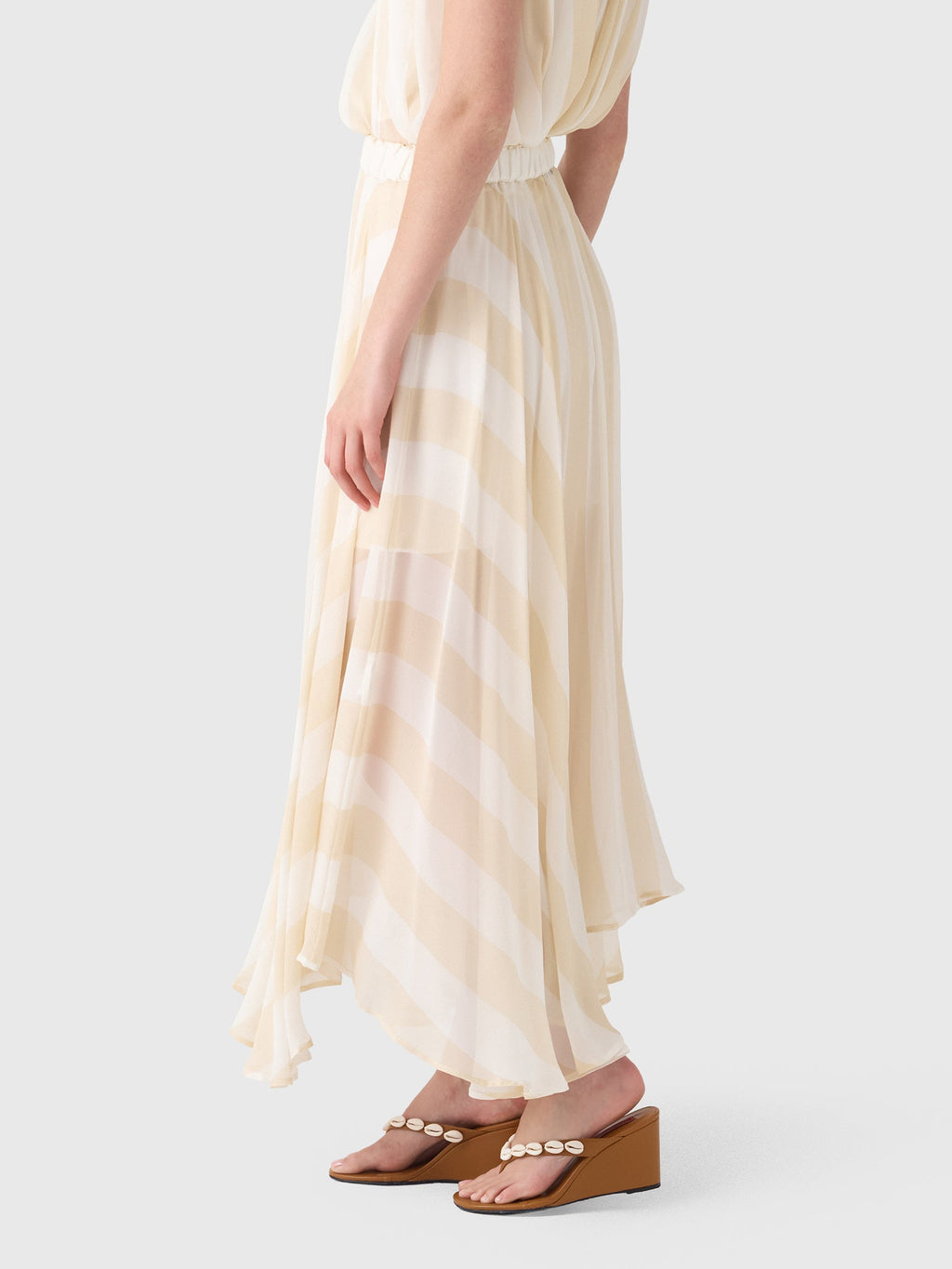 Bondi Born Women's Capri Silk Circle Skirt