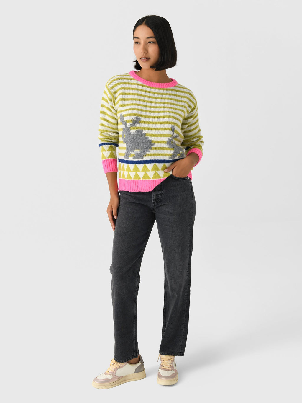 Dr Bloom Women's Rabbit Sweater