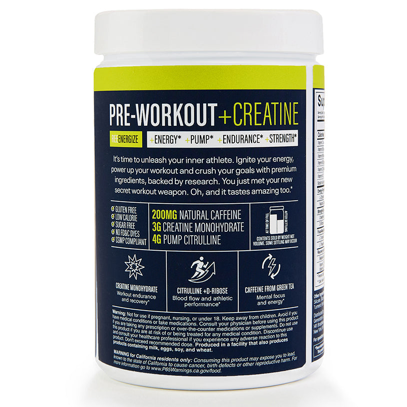 Reebok ReeEnergize Pre-Workout + Creatine