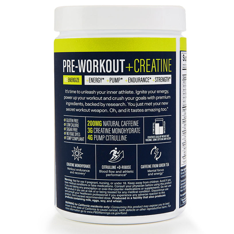 Reebok ReeEnergize Pre-Workout + Creatine