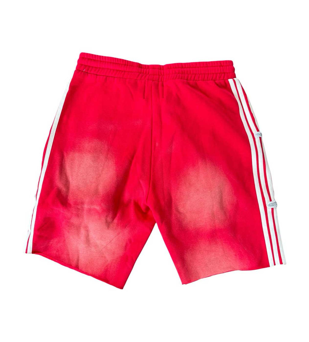 Retrovert Star Track Shorts Red