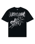 Revenge Chrome Horseman Tee Black/Silver