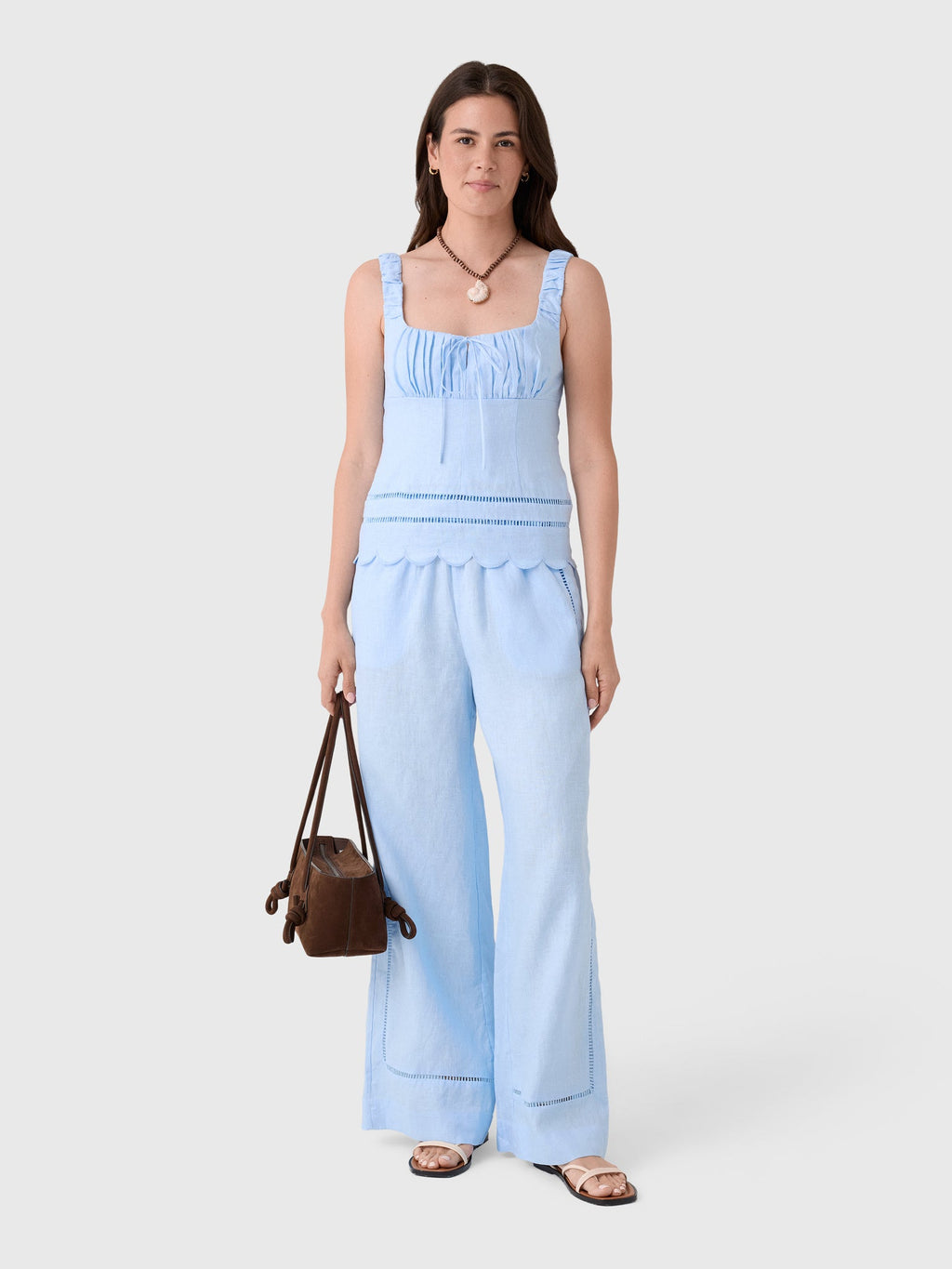 Nicholas Women's Ebba Sleeveless Babydoll Top