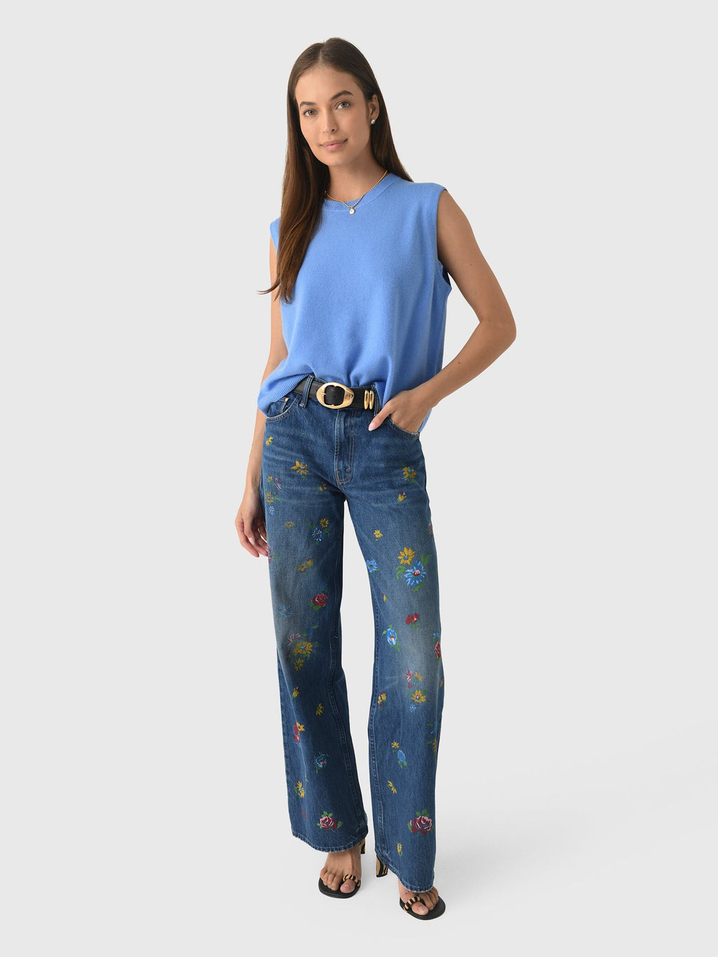 The Great Women's The Cashmere Pullover Vest