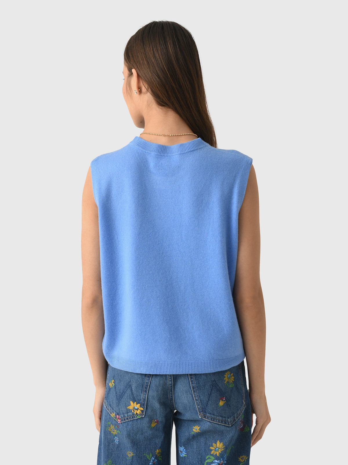 The Great Women's The Cashmere Pullover Vest