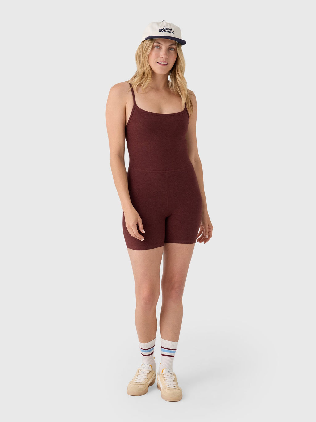 Beyond Yoga Women's Spacedye Keep Pace Biker Jumpsuit