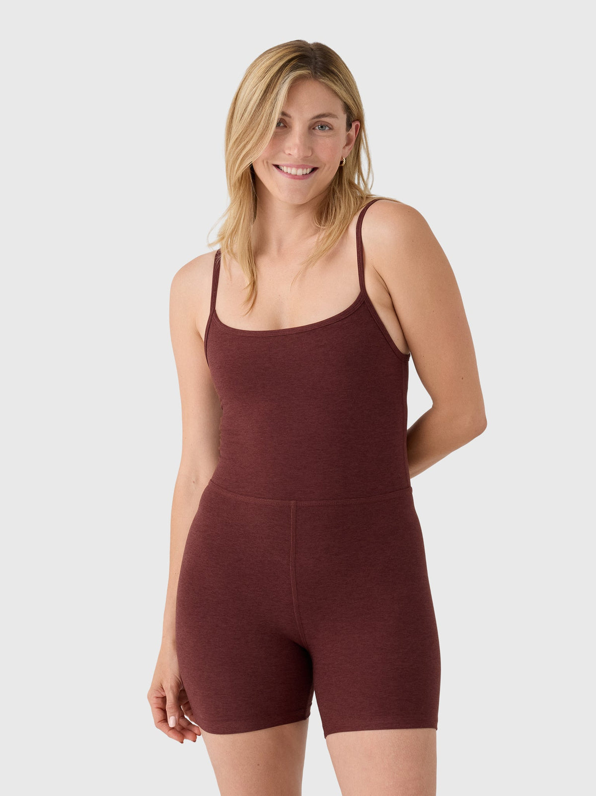 Beyond Yoga Women's Spacedye Keep Pace Biker Jumpsuit