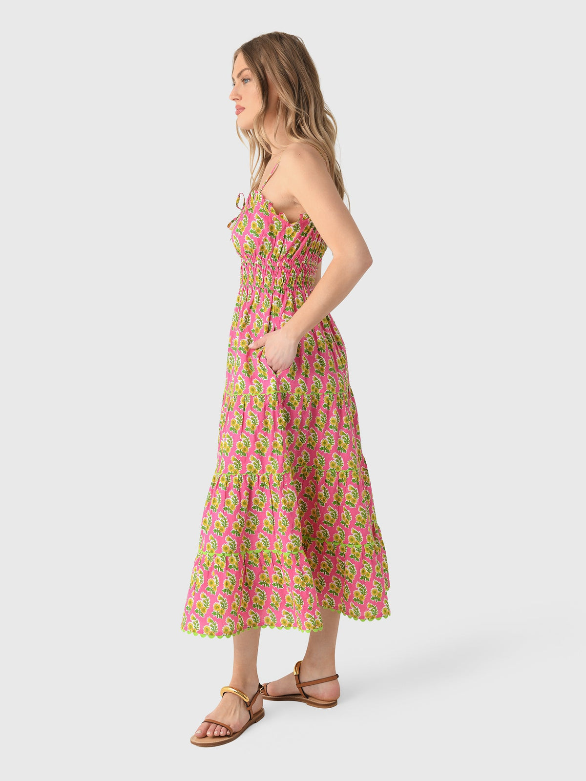 Pink City Prints Women's Seychelles Dress