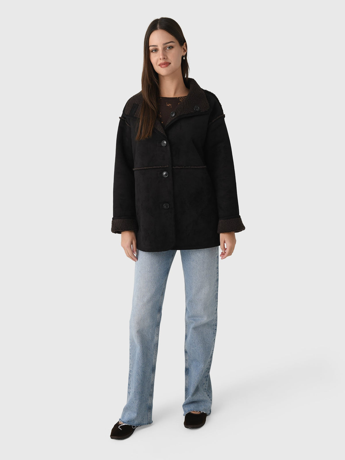 Velvet Women's Shona Sherpa Reversible Jacket
