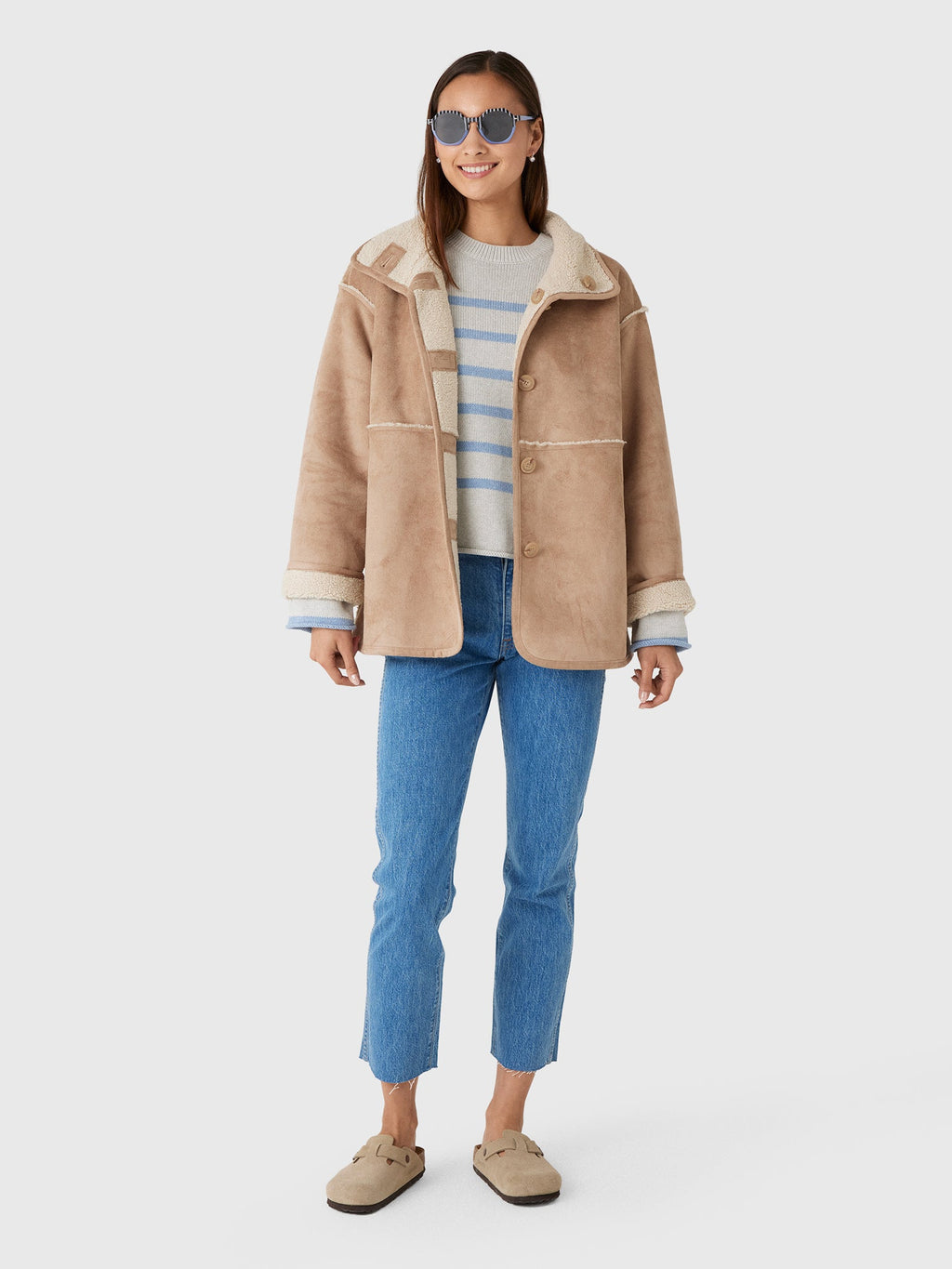 Velvet Women's Shona Sherpa Reversible Jacket