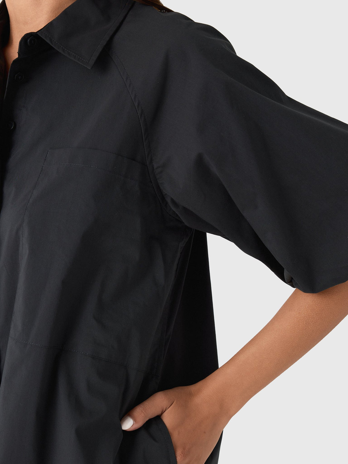 Simkhai Women's Crissy Cotton Poplin Dress