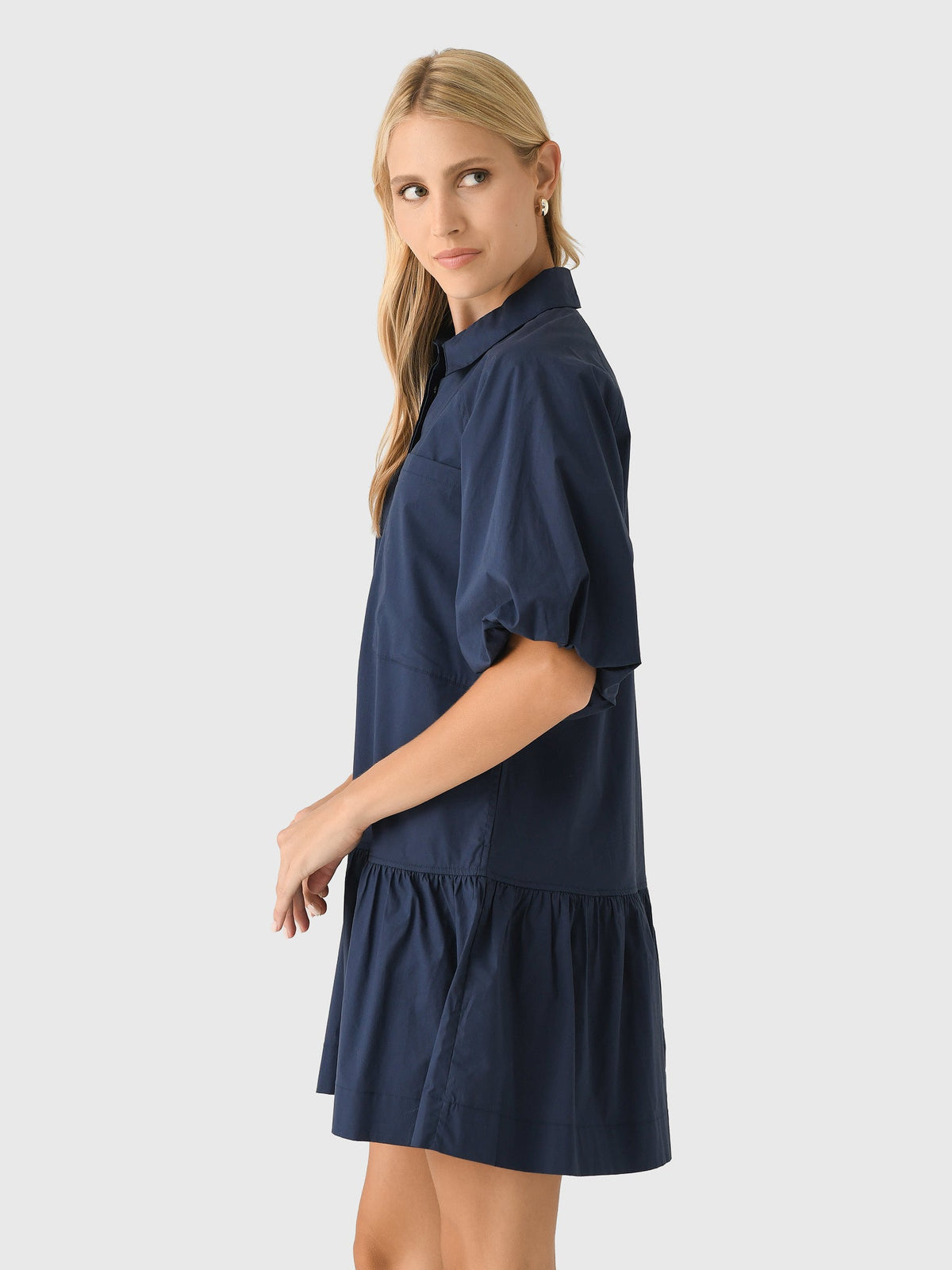 Simkhai Women's Crissy Cotton Poplin Dress