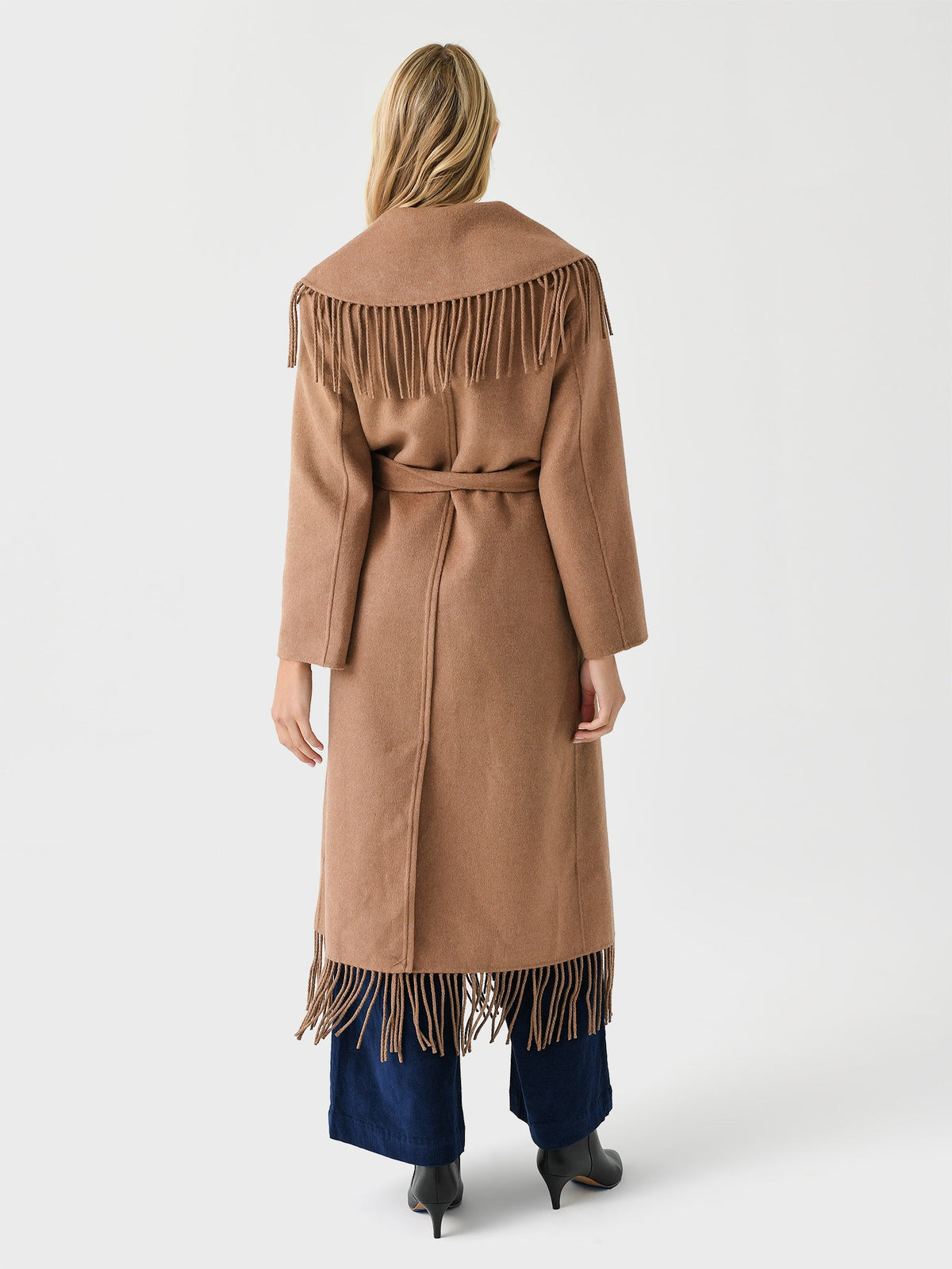Simkhai Women's Carrie Fringe Robe Coat