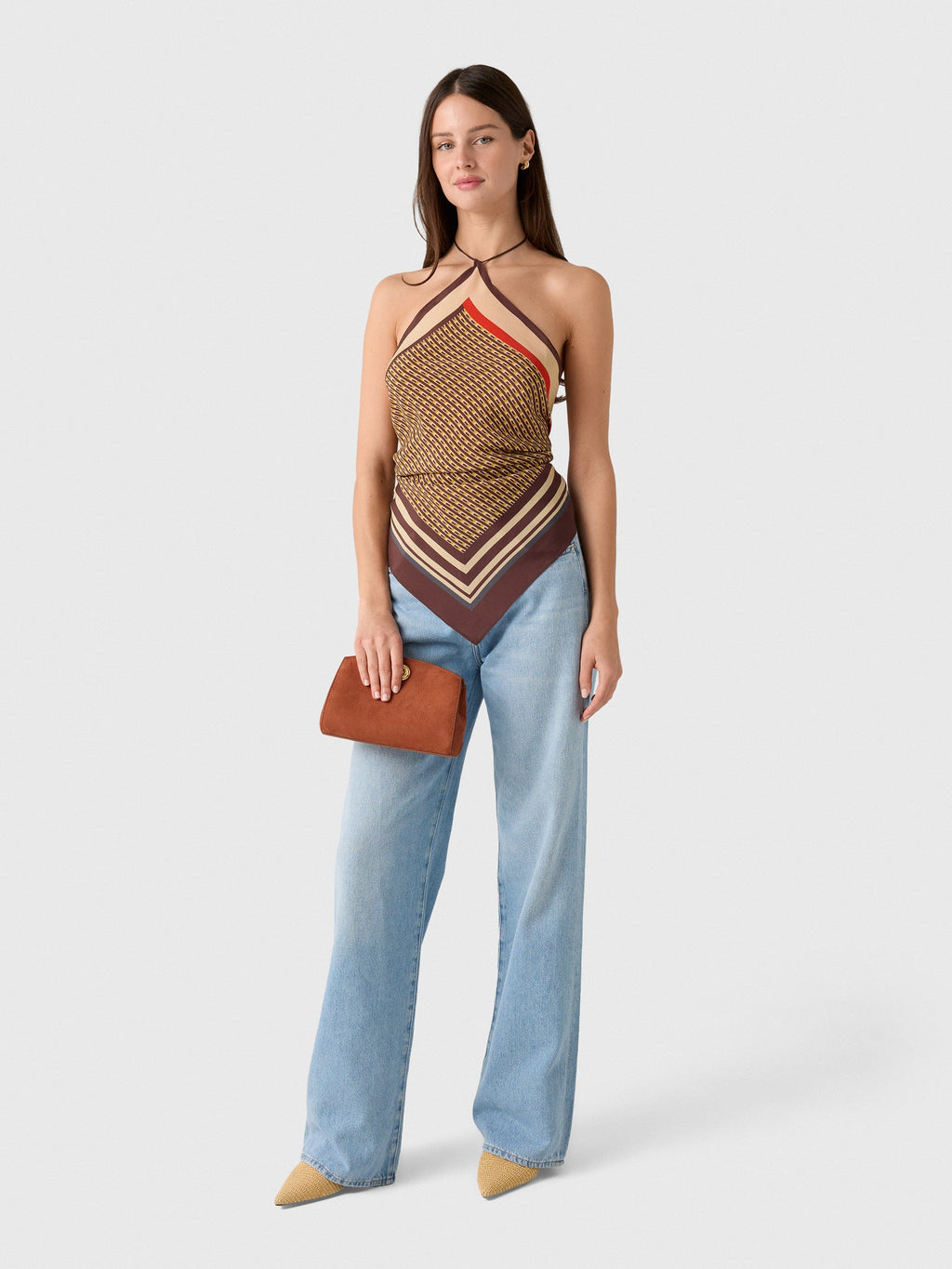 SIR. Women's Cooper Scarf Top