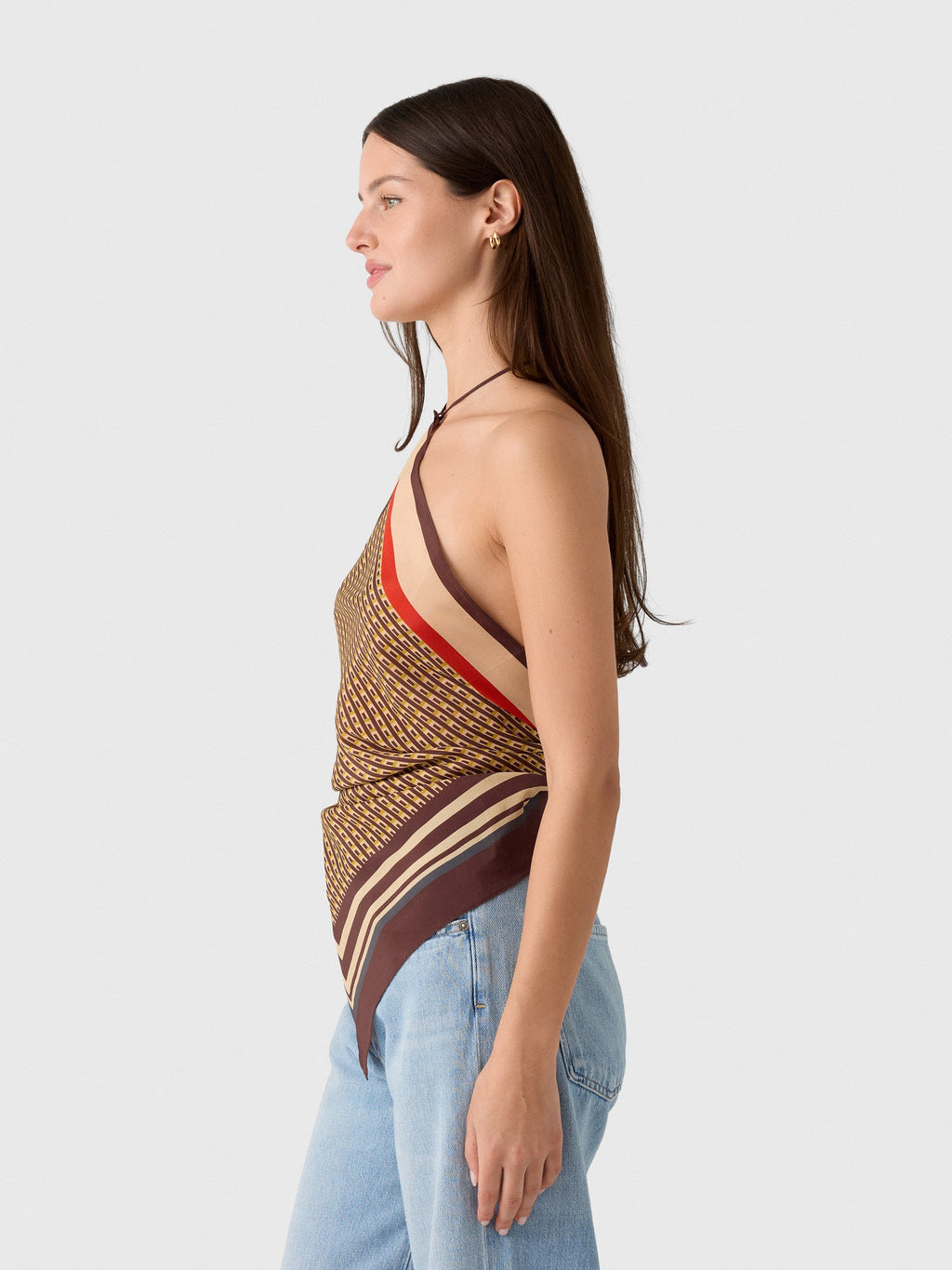 SIR. Women's Cooper Scarf Top