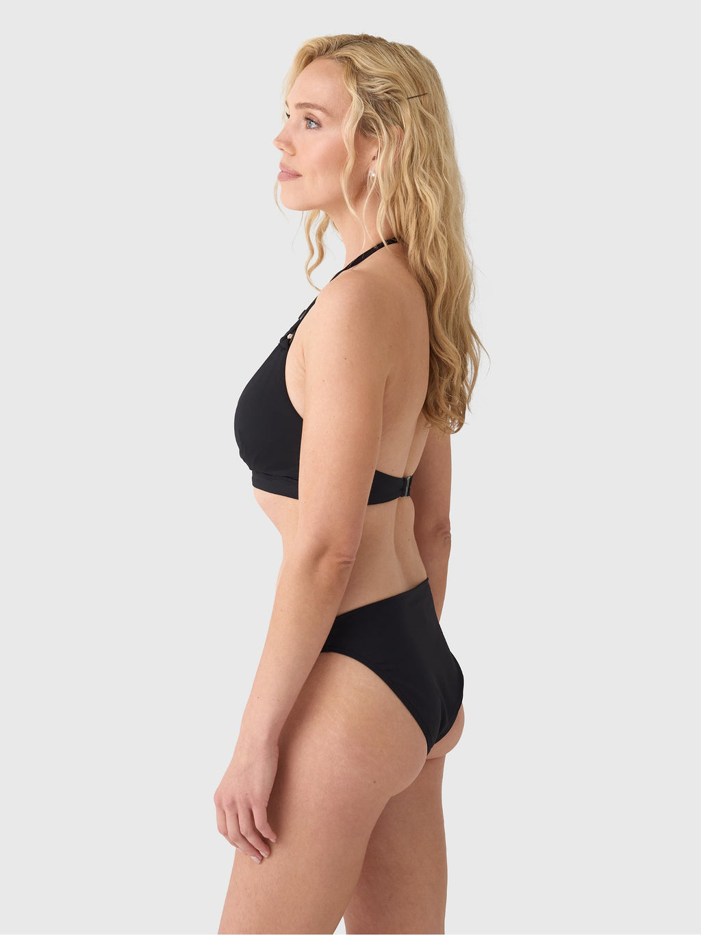 Sea Level Women's Essentials Edit Longline Halter Bikini Top