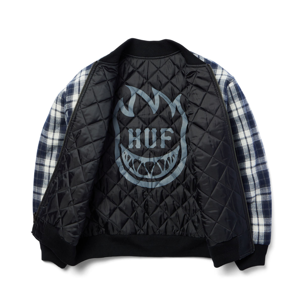 HUF x Spitfire Reversible Plaid Jacket